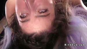 Brunette Hot Ass Whipped With Serena Blair