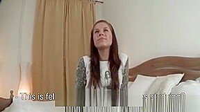 Brunette Strips And Plunges Into Hardfuck