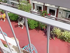 Buenos Aires Beach & Sunny Balcony Sex - Naughty Nomads EP02 - IdeallyNaked