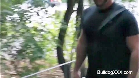 BullDogXXX com - Lycra Gay Dude jerking off