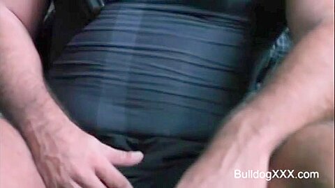 BullDogXXX com - Lycra Gay Dude jerking off