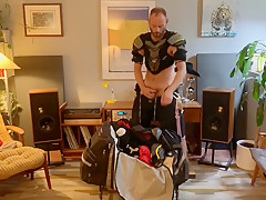 Busting A Nut Onto My Gear After Hockey