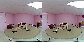 Busty Alt Girl Taylor Nicole Is Playing With Her Purple Toy - Big Tits Redhead Solo