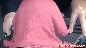 Busty Blinfolded Slut Punished By Maledom