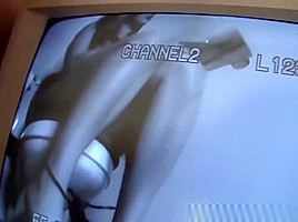 Busty Blonde Gobbles Up Gloryhole Cock