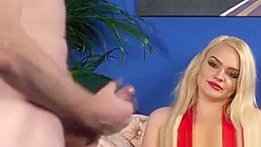 Busty Mistress Mocks Cock