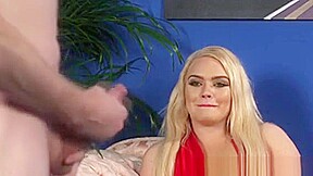 Busty Mistress Mocks Cock