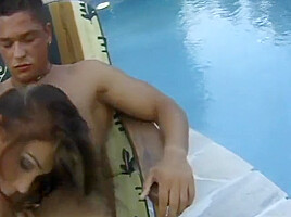 Busty Whore Gets Her Wet Cunt Boned Outdoors