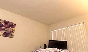 Busty blonde on webcam
