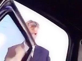 Busty bride cheats with driver