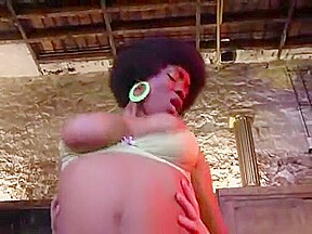 Busty ebony dirty disco fever