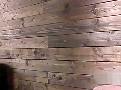 Busty submits to pussy vibe in bondage