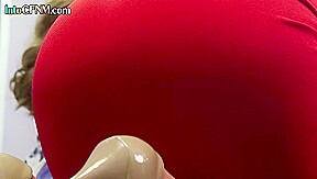 CFNM BJ British MILFS sucking cock in group femdom action
