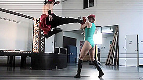 Cammy vs Liu Kang