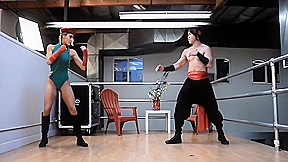 Cammy vs Liu Kang