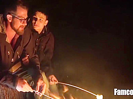Camping With Old Mans Dick