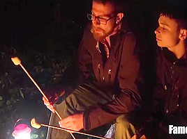 Camping With Old Mans Dick