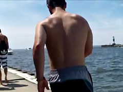 Candid Beach Bikini A-Hole Gazoo West Michigan Arse Hat