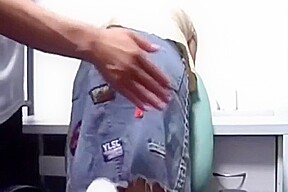 Caning Chinese Stepdaughter Due Slutty Panties