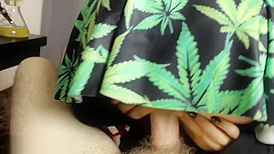 Cannabis Ivy Caught Smoking and Steals a Quickie