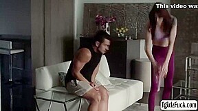 Casey Kisses - Brunette Transexual Big Ass Anal By Straight Guy