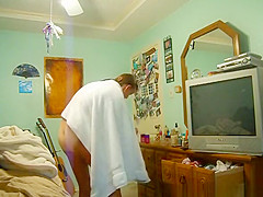 Caught Changing after Shower