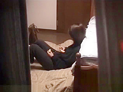 Caugt A Japanese Girl Playing With Her Sex Toy