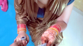 Chachi Caught Her Bhtija For Seeking Her Panty And Bra