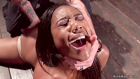 Chanell Heart In Big Ass Ebony Spanked