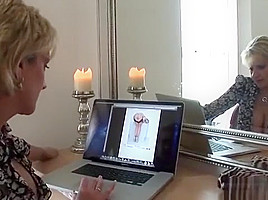 Cheating British Milf Gill Ellis Displays Her Big Jugs