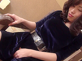 Cheating Japanese wife afternoon tryst in spacious bathroom
