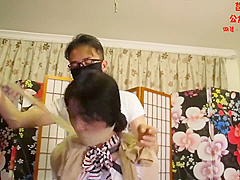Chinese Bondage - Air Hostess Gagged