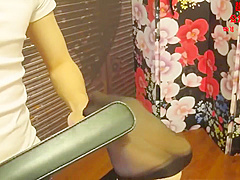 Chinese Bondage - Air Hostess Gagged