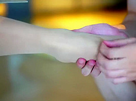 Chinese Couple Playing Role-Playing Game in Hotel Room