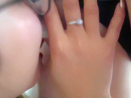 Chinese Couple Playing Role-Playing Game in Hotel Room