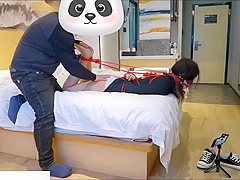 Chinese Cute Girl Bondage