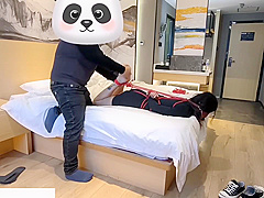 Chinese Cute Girl Bondage