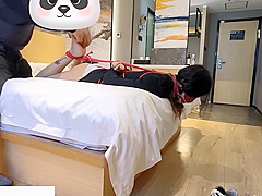 Chinese Cute Girl Bondage