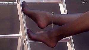 Chinese Girl Cuffed