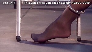 Chinese Girl Cuffed