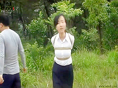 Chinese Secretary Outdoor Bondage
