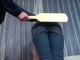 Chrissy Marie - Assumetheposition Paddled Bare And Blis