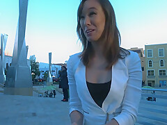 Christie - Christie Squirts All Over The Camera
