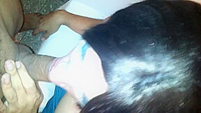 Chubby Crossdresser Blowjob 3 Cum Swallow