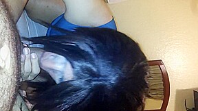 Chubby Crossdresser Blowjob 3 Cum Swallow