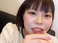 Chubby, Japanese Brunette With Small Tits Is Using Her
