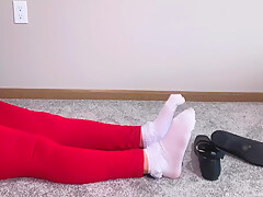 Cindy Lou In Costume With Ballet Flats