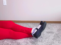 Cindy Lou In Costume With Ballet Flats