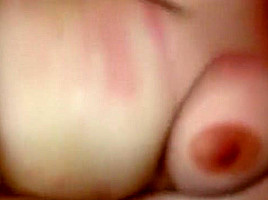 Clear fuck in stretch hole in pussy