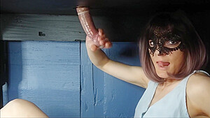 Cock Milking - Cum In Condom - Blowjob - Handjob